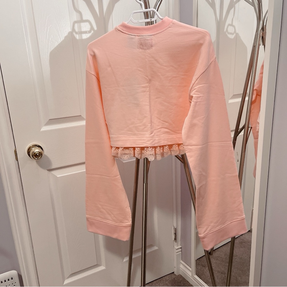 Brand New with Tag on💓 Fenty Rihanna x Puma cropped sweatshirt top - Picture 2 of 9